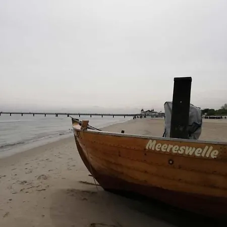 Ferienwohnung Lütt Hus Ostseebad Heringsdorf Exterior foto